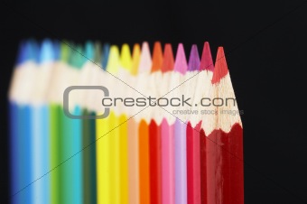 Colored Crayons  