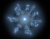 Fractal 29 blue star