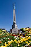 Monument of freedom in Riga, Latvia