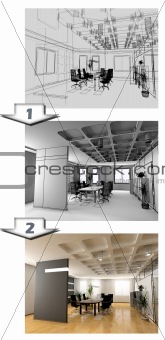 office interior  project