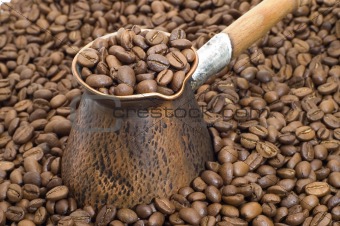 Turkish coffee pot.