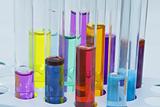 Abstract test tubes