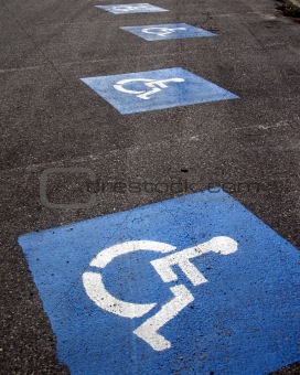 RESERVED FOR HANDICAPPED USA (LM)