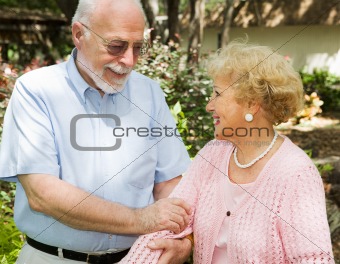 Senior Couple Outdoors