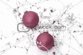 red ornaments
