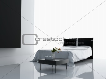 modern bedroom interior