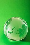 globe on green 