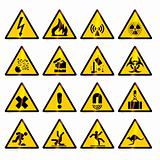warning signs (vector)