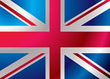 britain flag ripple