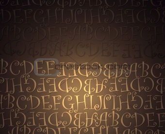 Abstract text,2D computer art
