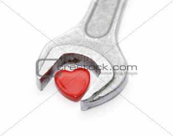 Spanner to heart