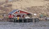 Old Norwegian seahouse.