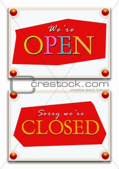 Closed & open tag