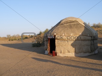 Yurt in Uzbekistan