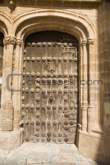 belmonte church door