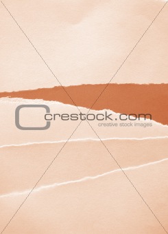 Textured brown papers
