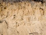 Sand cliff
