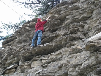 The climber