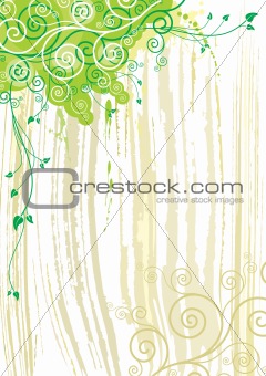 plant and texture background