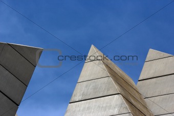 Abstract architectural  construction 