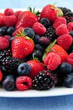 Assorted fresh berries 