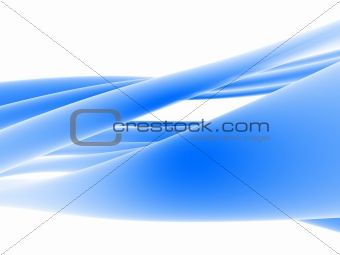 abstract blue shape