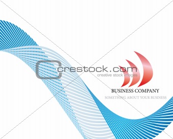 abstract company page
