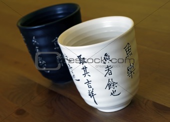 Chinese cups.