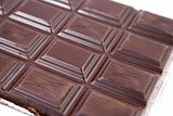 Chocolate bar closeup