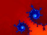 classical red blue fractal