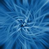 energy blue spiral