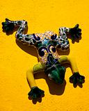 Mexican Ceramic Frog Yellow Wall Mexico