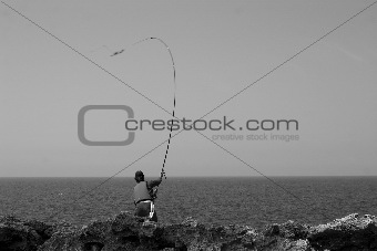 Unknown fisherman