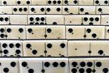 Old ivory domino