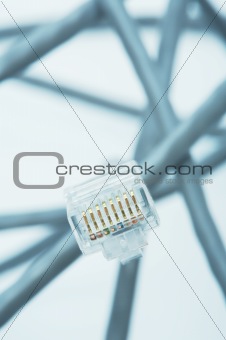 Wire for connection of a computer