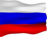 3D Flag of Russia