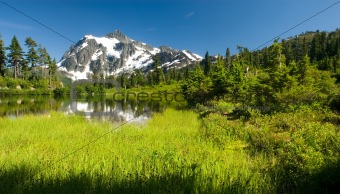 Mount Shuksan at Picture Lake