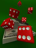 dice and money
