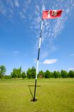 Golf flag no. 14.
