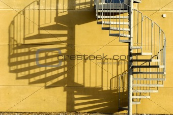 Stair and shade