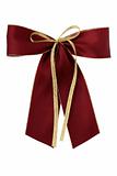 Gift bow isolated