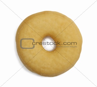 Delicious donut isolated