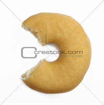 Delicious donut isolated