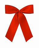Classic red giftbow