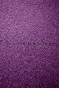 Purple leather - Macro