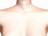 female chest and neck