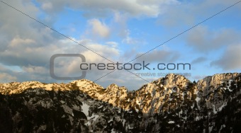 Mountain evening scene, Velebit, Croatia 2