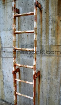 rusty ladder