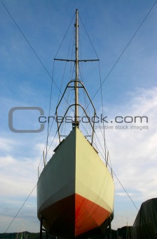 sailboat in dock