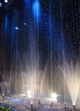 Stage fountain.